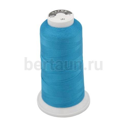 Нитки д/шв.машинки №  6 100г/3 1187 синий.