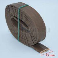 Ручки сумочные ПЛОСКИЕ № 92 2,5см*2м коричн. табак