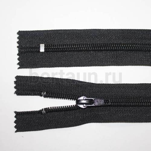 МОЛНИЯ №214 обувная спираль Т7-С 45 см. черная