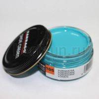 Тарраго №202    (TCT31) 105 Крем SHOE cream СТЕКЛО 50мл бирюзовый