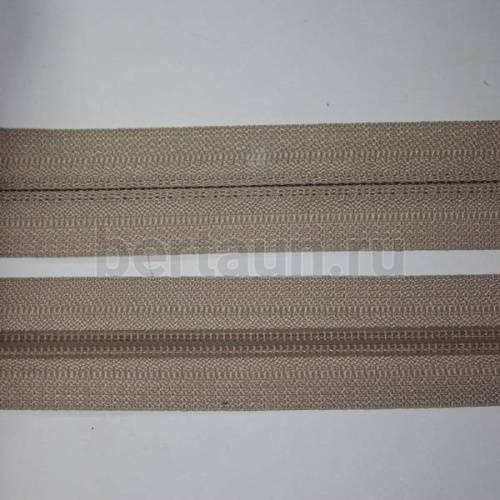 Молния рулонная  №  6  обувная Т7 ИТАЛИЯ  (S101) GCC 308 средне-бежевая