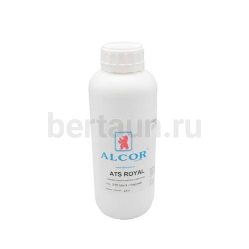 Химия № 22 ALCOR ATS ROYAL средство д/финишной отделки кожи 1л 316 черный