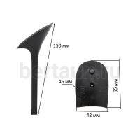 Каблуки №   3  LY 12002 черный  (высота 15 см)