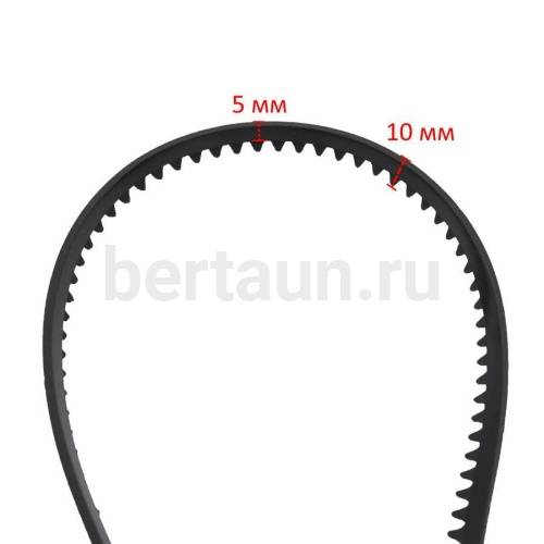 Рант № 9  декоративный  (5 мм) прямой черный