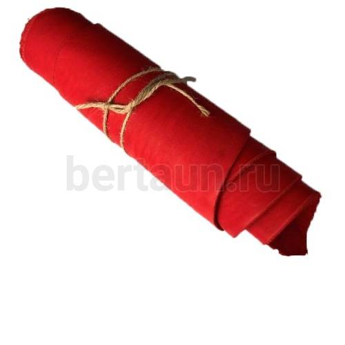 Пола шорно седельная 02  2,1-2,5 мм Б/Бс  красная