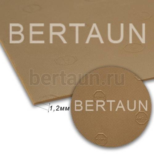 Лист профилактика №120  BISSELL 025 "TOPY" 380*570*1,2 мм светло-коричневый LIGHT BROWN (8)