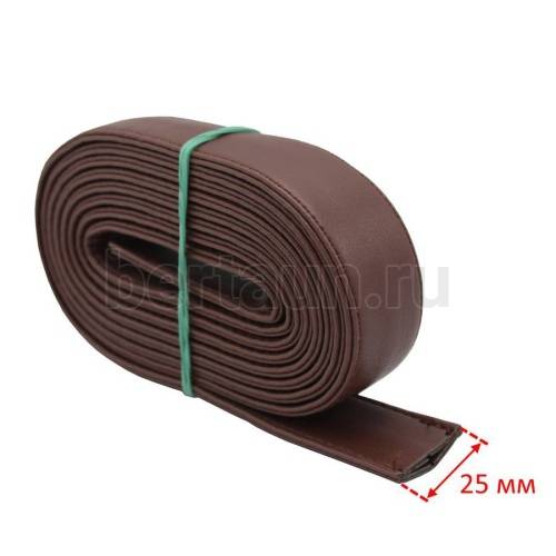 Ручки сумочные ПЛОСКИЕ №142 2,5см*2м кор.мат. NEW