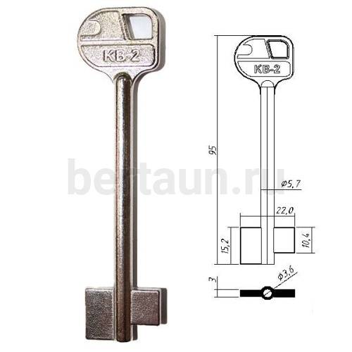 Заг.для ключ. КВ2  КИВИ-2   DV2184   №453 
