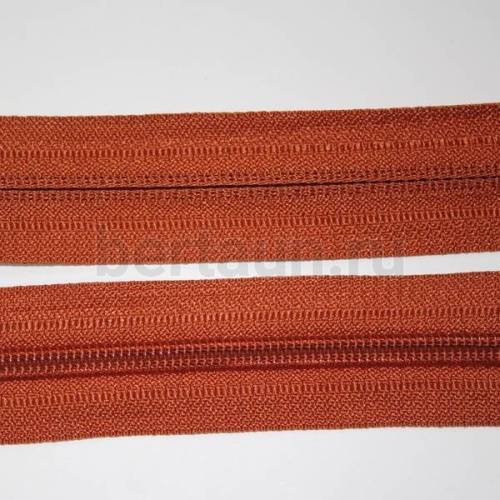 Молния рулонная  №  7  обувная Т7 ИТАЛИЯ  (S102)  терракот-рыжый