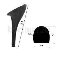 Каблуки № 124 LY 7366 черный наборный (высота  11 см)