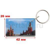 Домофонный ключ заготовка №28  T5577_КРЕМЛЬ_41*25  