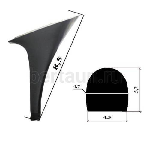 Каблуки №  61 LY 6044 черный матовый.(высота  см)