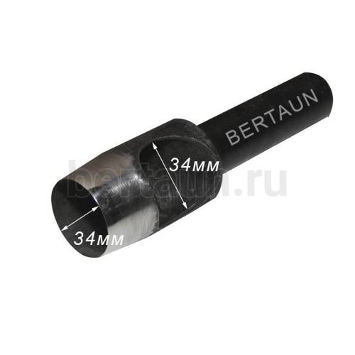Пробойник №  0  круглый  d  34 мм