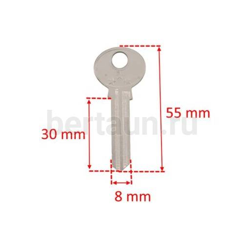 Заг.для ключ. GLO3_GO8_GL8_GLB17 Globe № 222 