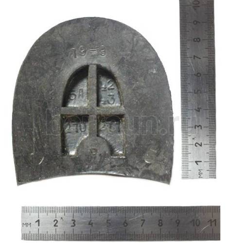 Каблук мужской №13  износоуст.ф.5А 270-277/42-43