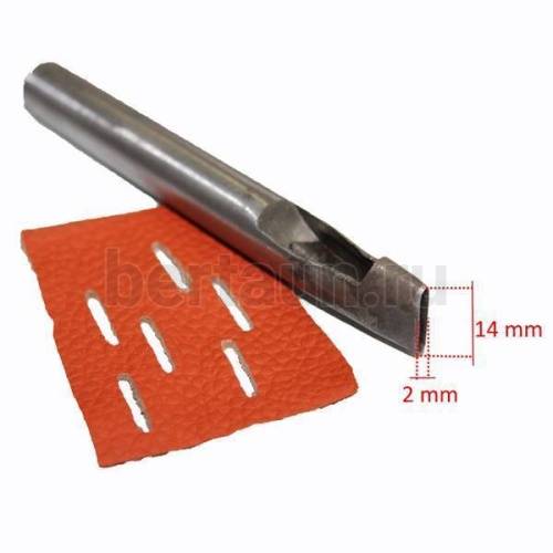 Пробойник №108 - щель 14 х 2 FCD