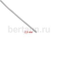 Резинка шляпная 2,5 мм св.серый АП