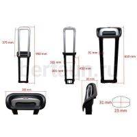 Ручка телескоп. д/чемодана №124  FSD РС1205*24"