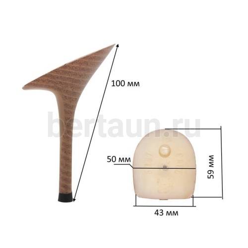 Каблуки № 122к LY 6387беж. коричневая полоса.(высота 10 см)