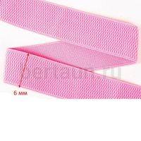 Резинка босоножная  6 мм розовая Италия