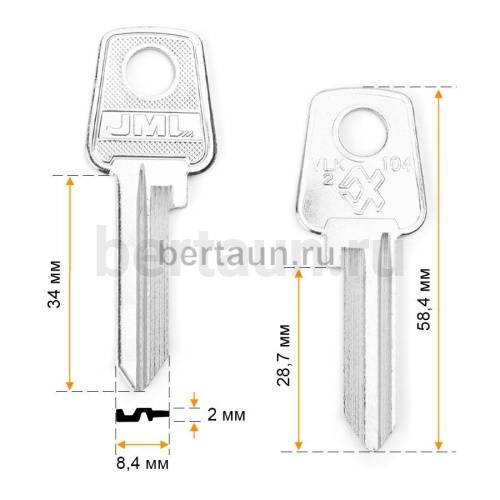 Заг.для ключ. VLK2_VL2S_VLK1R_TL1L_Вольковыск англ. №592 
