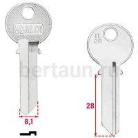 Заг.для ключ. TL 2R_TRI10I_TR5_TL2R_TRC50L TriCircle англ. (SILCA) №325