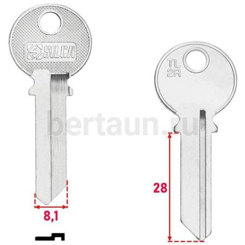 Заг.для ключ. TL 2R_TRI10I_TR5_TL2R_TRC50L TriCircle англ. (SILCA) №325
