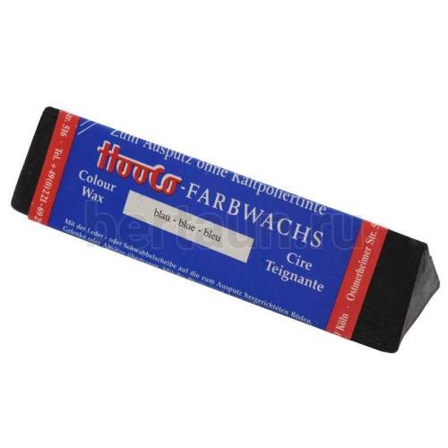 Воск № 2   треугольный "HOOCO" (Германия) blue синий