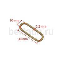 Рамка № 65 щель LT 30 мм золото 10 шт/упак 