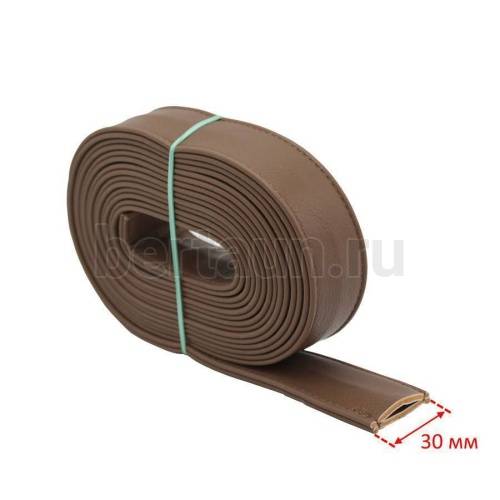 Ручки сумочные ПЛОСКИЕ № 91 3см*2м коричн. табак