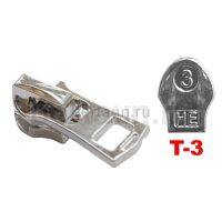 Замок-бегунок № 71  спираль Т3 ПОТАЙНОЙ никель