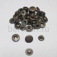 Кнопка №62 D 15 мм  ALFA  (1000  шт/уп) антик