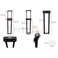 Ручка телескоп. д/чемодана № 94  FSD 12РСС08  28"