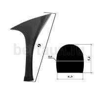 Каблуки № 102 LY 6438 черный лаков (высота 9 см)