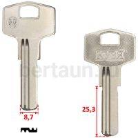 Заг.для ключ. KL КЛ 10 _KAE10D_KLE8R_xxx_KAL7(верт.)№179