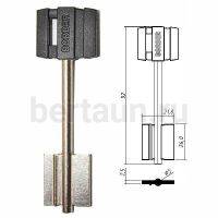 Заг.для ключ. БОРДЕР 089-04 (БОРДЕР-5)  (24*92)  DV2174  №434