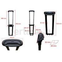 Ручка телескоп. д/чемодана №111  FSD РС6010 20"