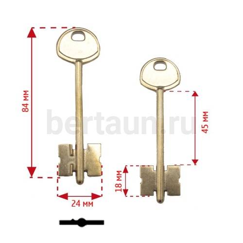 Заг.для ключ. ГАРДИАН - 5  DV1181   № 333