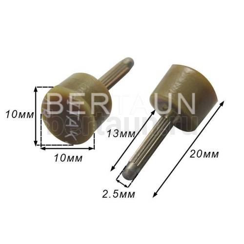 ARCHITAK  набойки №19 (круглые) ТОНКИЙ ШТЫРЬ №09  2,5 мм бежевые