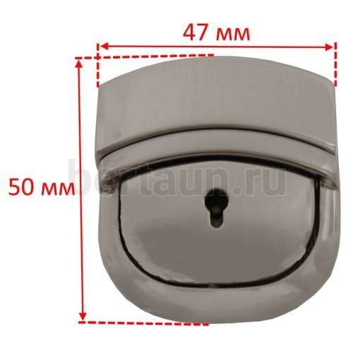 Замок портфельный №154 С637 BERT браш