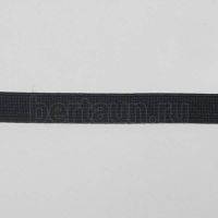 Резинка  10 мм башмачная (чёрная ) Италия ширина 