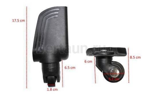 Колесо № 67 д/чемодана  FТ7   (комплект из 4шт)