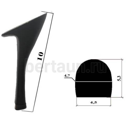 Каблуки №   4 LY 2158 черный лаков.(высота 10 см)