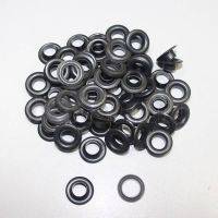 Блочка и  люверс  №61 D 8 мм  (1000 шт/уп) оксид