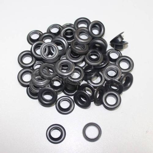 Блочка и  люверс  №61 D 8 мм  (1000 шт/уп) оксид