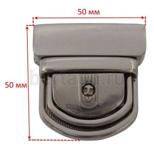 Замок портфельный №111 С081 BERT браш