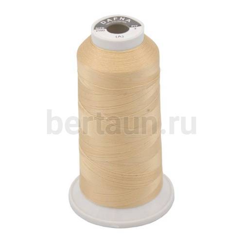 Нитки д/шв.машинки № 70 210d /2 709  беж. 100 гр