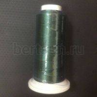 Нитки д/шв.машинки № 34 100г/3 763 тем. зелен