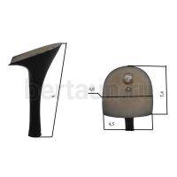 Каблуки № 110 LY 3346 черный мат (высота  см)