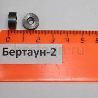 Набойка метал. № 27    точеные стальные круглые D-10 мм.